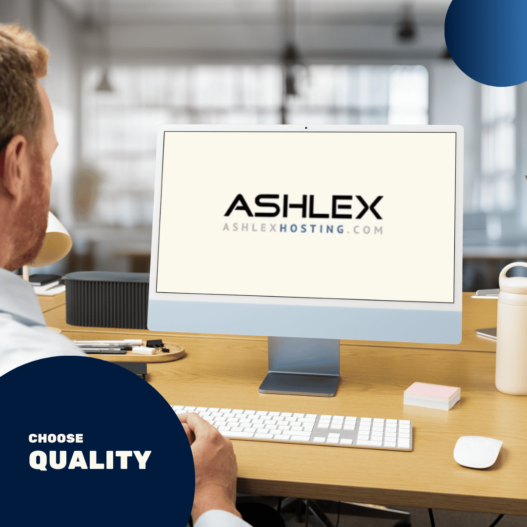 Ashlex Hosting on the screen